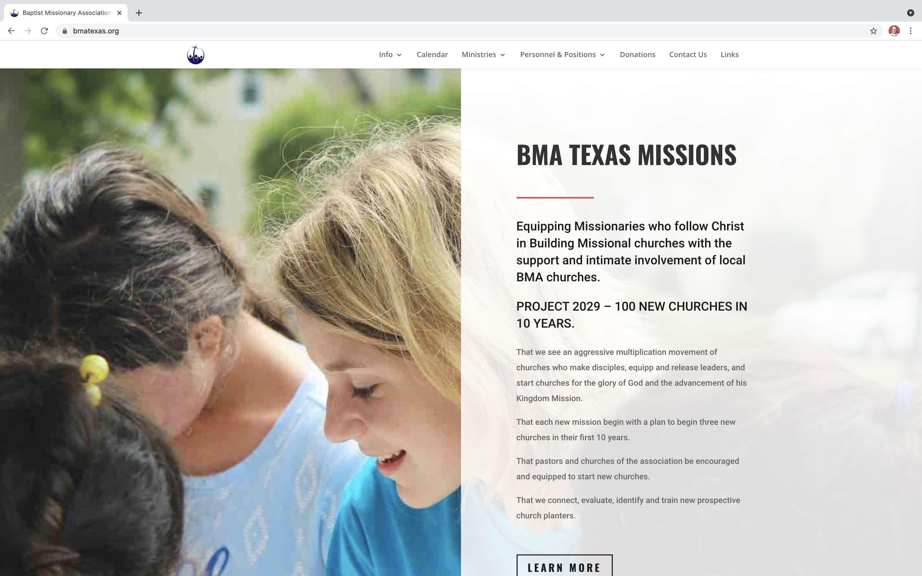 BMA of Texas Website for businesses 