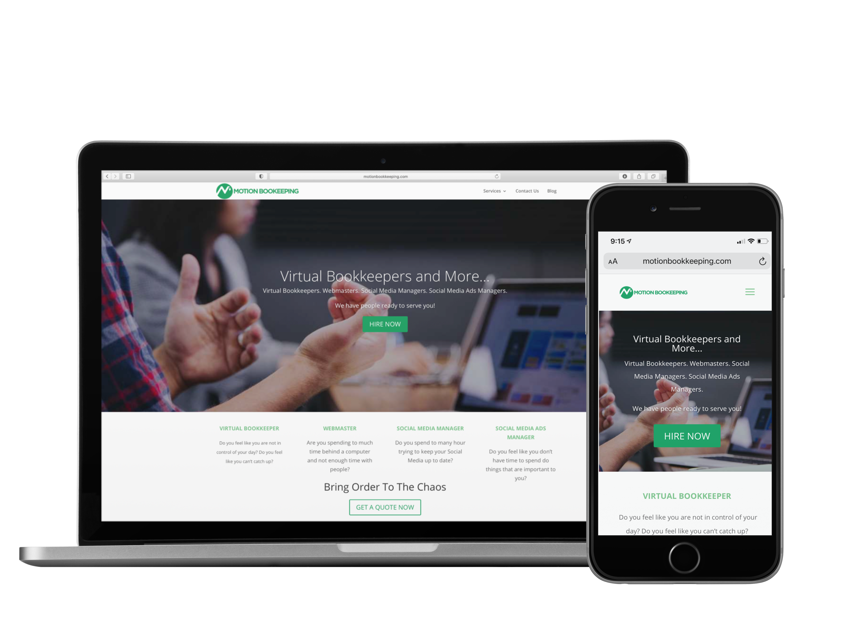 Website design by Matthew